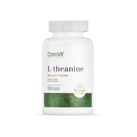 L-Theanine (Teanina) 200 mg + Inulina 100 mg 90 Capsule, OstroVit